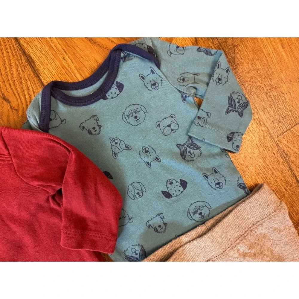 Baby Boy 3 Months Outfits Jeans Pants Long‎ Sleeved Bpdysuits Shirts Clothes Lot